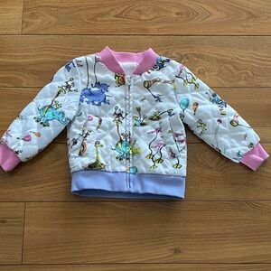 Dr. Seuss Children's Jacket with Animal Print